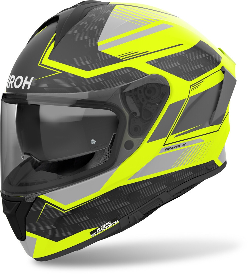 Каска AIROH SPARK 2 ZENITH YELLOW MATT 1