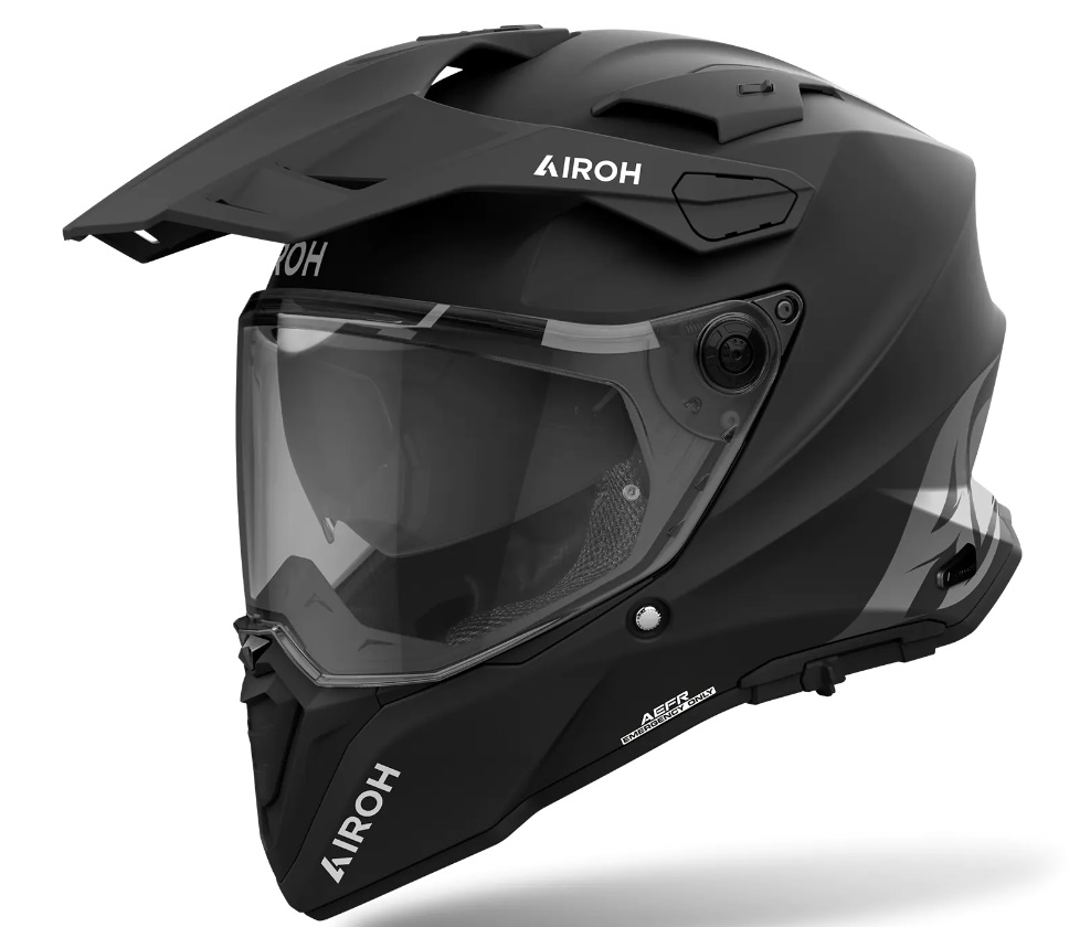 Каска AIROH COMMANDER 2 BLACK MATT 1