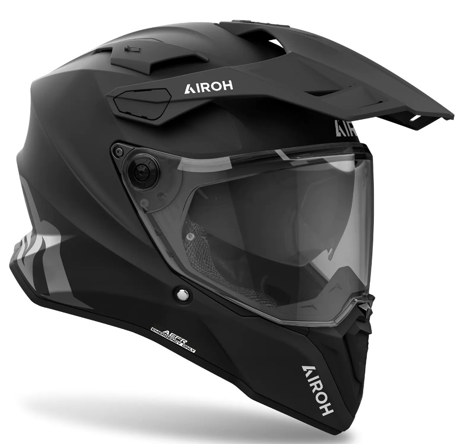 Каска AIROH COMMANDER 2 BLACK MATT — снимка 2