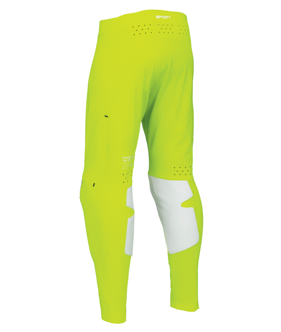 Мотокрос брич THOR SPORTMODE RIOT WHITE/ACID — снимка 2