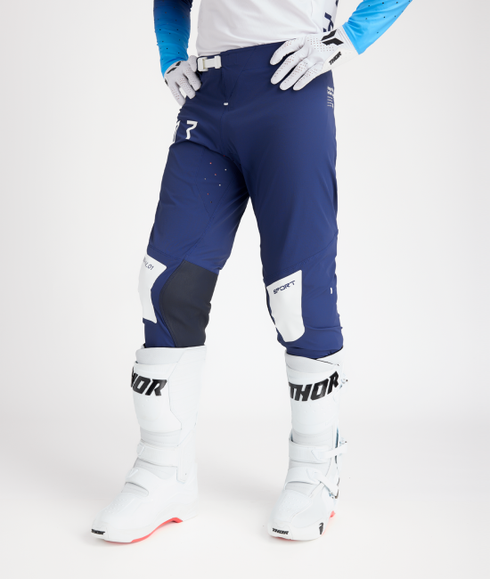 Мотокрос брич THOR SPORTMODE STRIKE BLUE — снимка 4