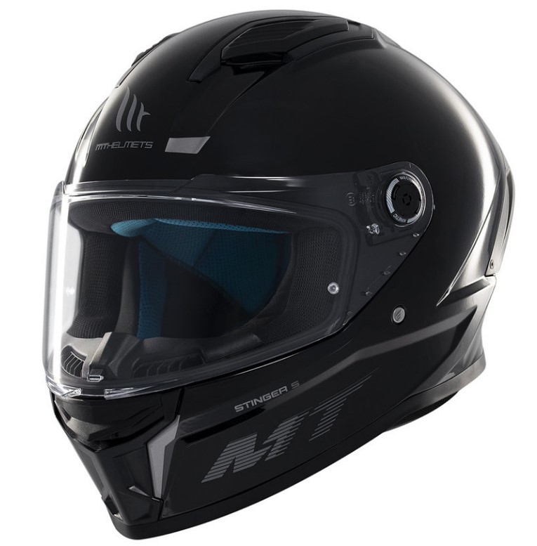 Каска MT STINGER 2 SOLID A11 GLOSS BLACK 1