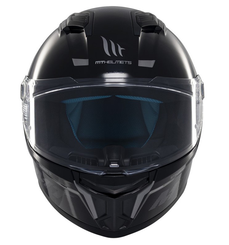 Каска MT STINGER 2 SOLID A11 GLOSS BLACK — снимка 3