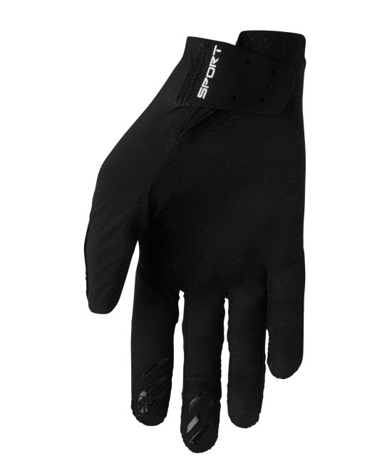 Мотокрос ръкавици THOR SPORTMODE ICONIC BLACK — снимка 2