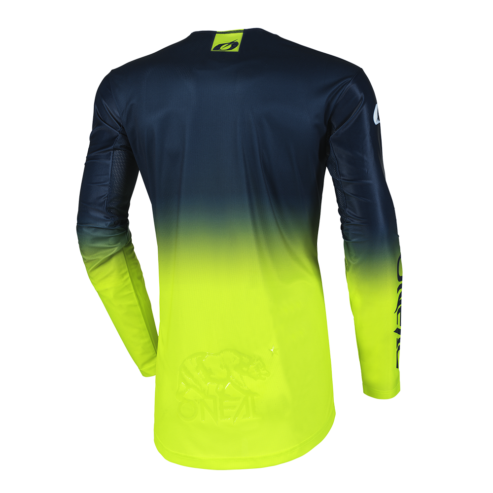 Мотокрос блуза O'NEAL MAYHEM HEXX BLUE/NEON YELLOW V.25 — снимка 2