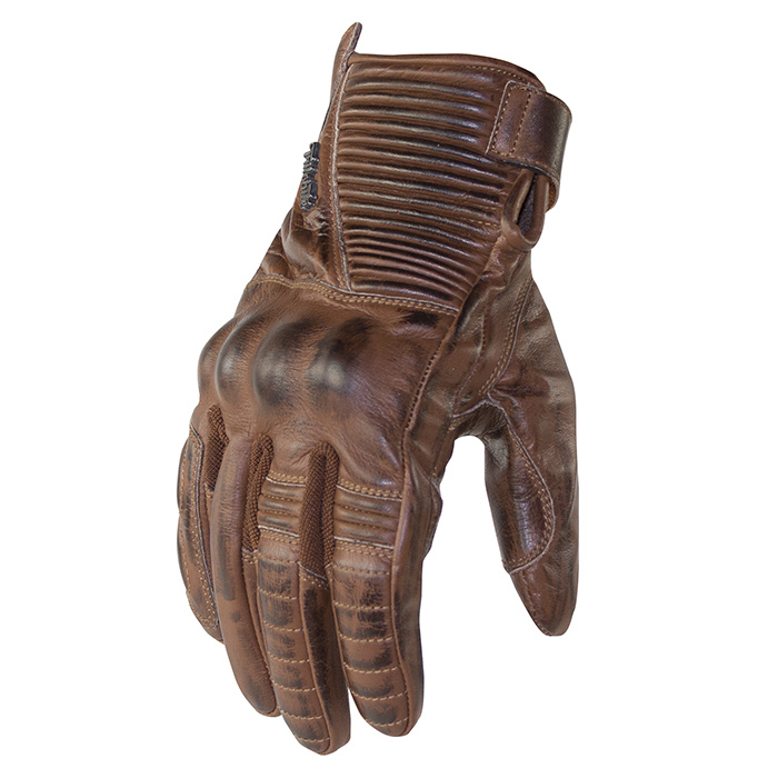 Дамски мото ръкавици TRILOBITE 1942 Cafe BROWN 1