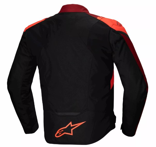 Текстилно яке ALPINESTARS T-JAWS V4 WATERPROOF BLACK/RED FLUO — снимка 2