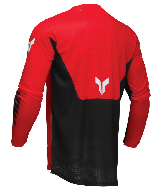 Мотокрос джърси THOR LAUNCHMODE FORGE RED — снимка 4