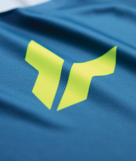 Мотокрос джърси THOR LAUNCHMODE FORGE BLUE — снимка 5