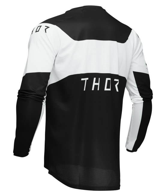 Мотокрос джърси THOR LAUNCHMODE STORM BLACK — снимка 3