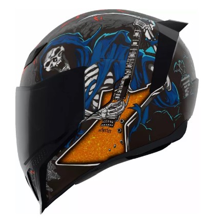 Каска ICON Airflite™ TRICKORSTREET4 BK — снимка 5