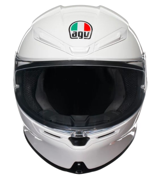 КАСКА AGV K6 S E2206 - WHITE — снимка 4