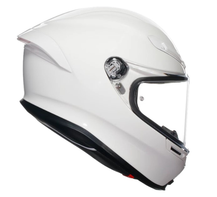 КАСКА AGV K6 S E2206 - WHITE — снимка 3