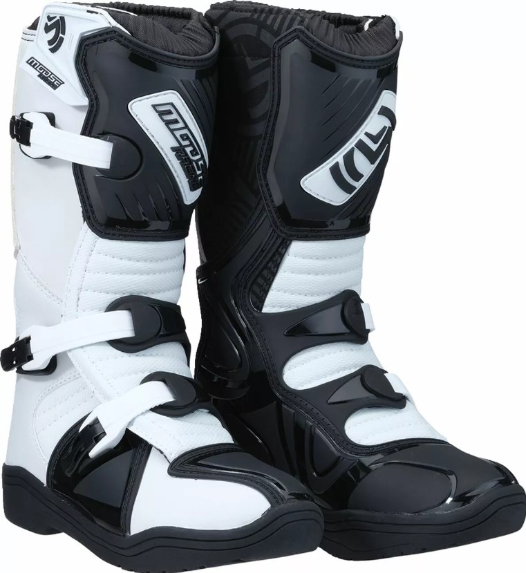 Детски мотокрос ботуши MOOSE RACING M1.3 YOUTH BLACK/WHITE
