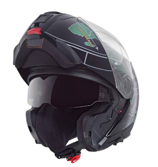 Каска SCHUBERTH C5 GLOBE GREEN — снимка 4