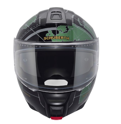 Каска SCHUBERTH C5 GLOBE GREEN — снимка 2