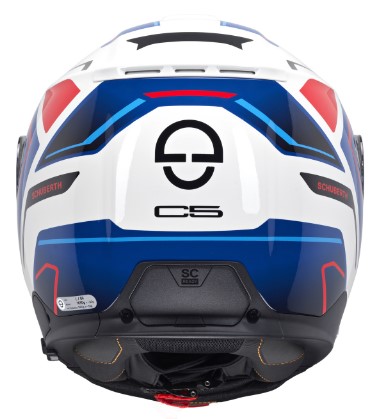 Каска SCHUBERTH C5 OMEGA WHITE — снимка 2