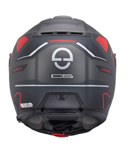 Каска SCHUBERTH C5 OMEGA ANTHRACITE — снимка 4