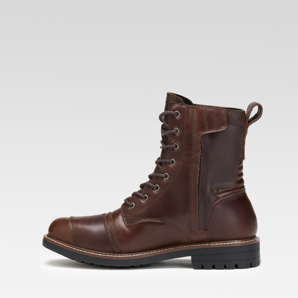 Мото ботуши XPD X-NASHVILLE H2OUT BROWN — снимка 2