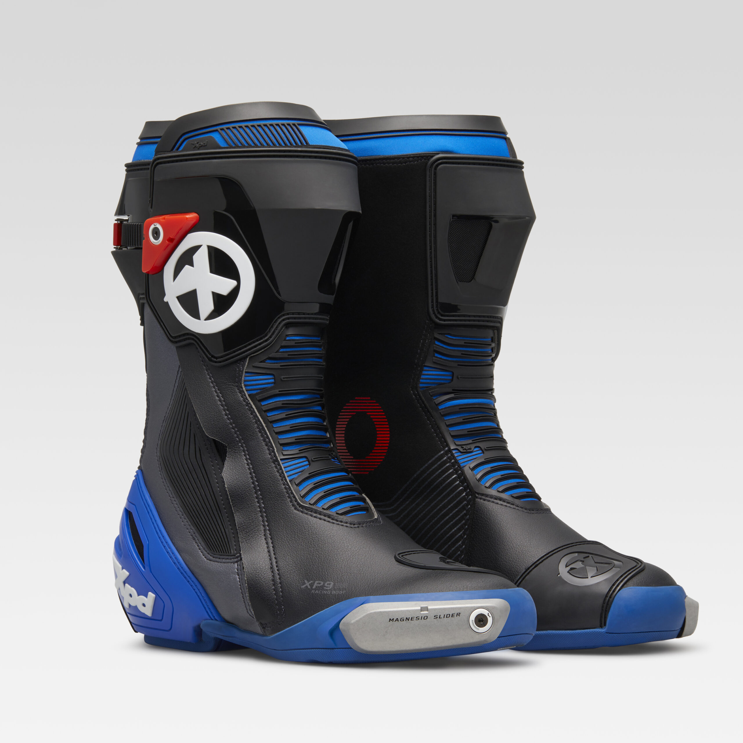 Спортни мото ботуши XPD XP9-S BLACK/BLUE — снимка 3