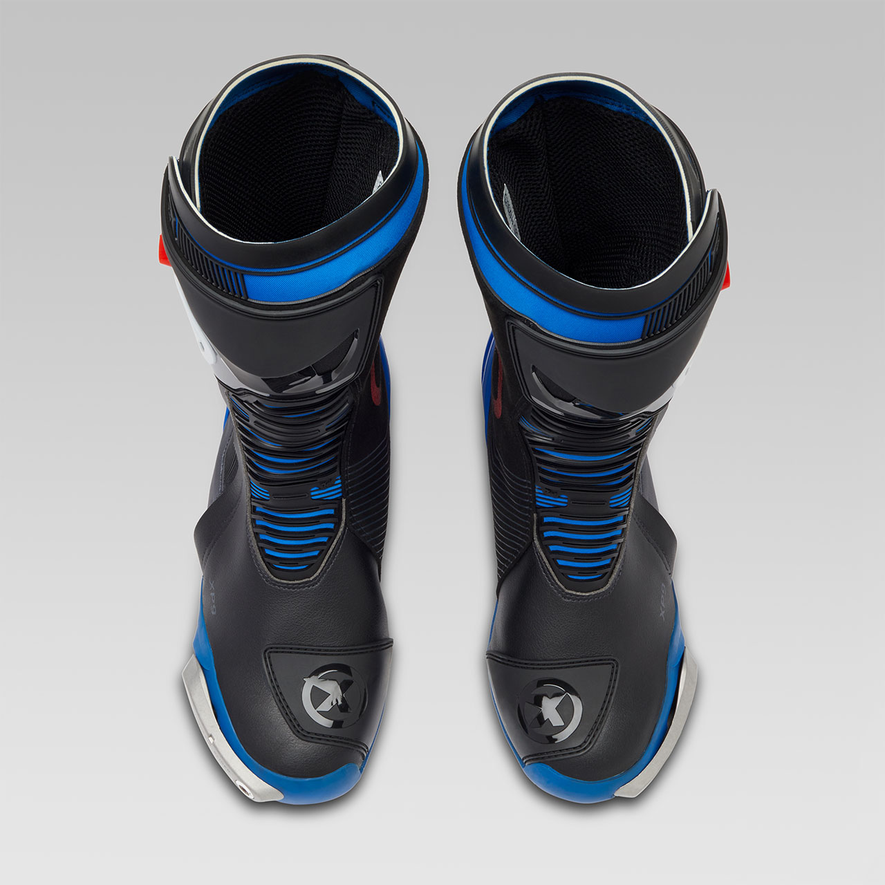 Спортни мото ботуши XPD XP9-S BLACK/BLUE — снимка 5