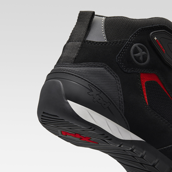 МОТО БОТИ XPD X-RADICAL BLACK/RED — снимка 6
