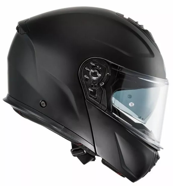 Модуларна каска PREMIER GENIUS EVO MATT BLACK — снимка 4