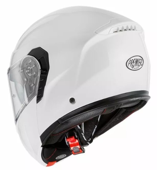 Модуларна каска PREMIER GENIUS EVO White — снимка 4