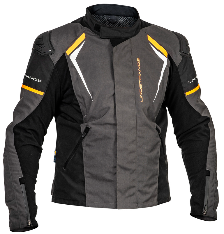 Текстилно мото яке Lindstrands Sandvik Black/Оrange