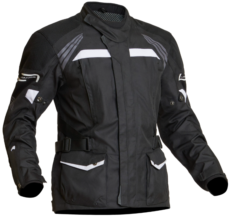 Текстилно мото яке Lindstrands Transtrands Black/White