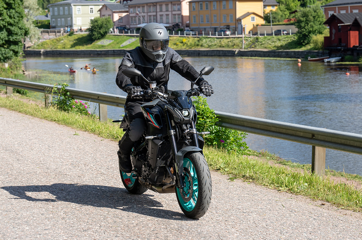 Текстилно мото яке Lindstrands Bydalen Black/Steel Grey_2