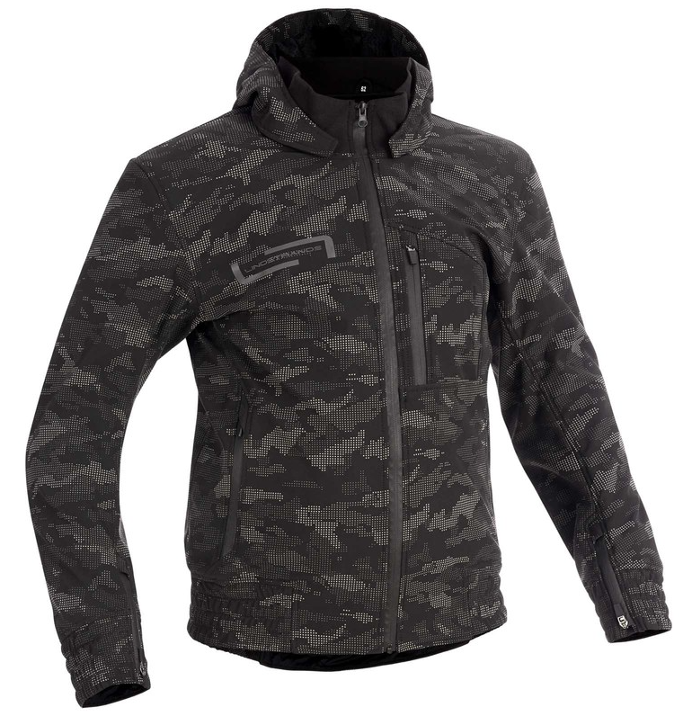 Текстилно мото яке Lindstrands Frisen Black