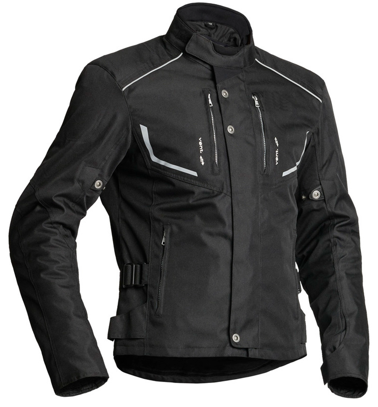 Текстилно мото яке Lindstrands Halden Black