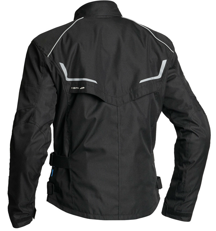 Текстилно мото яке Lindstrands Halden Black — снимка 2