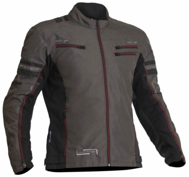 Текстилно мото яке Lindstrands Lysvik Green