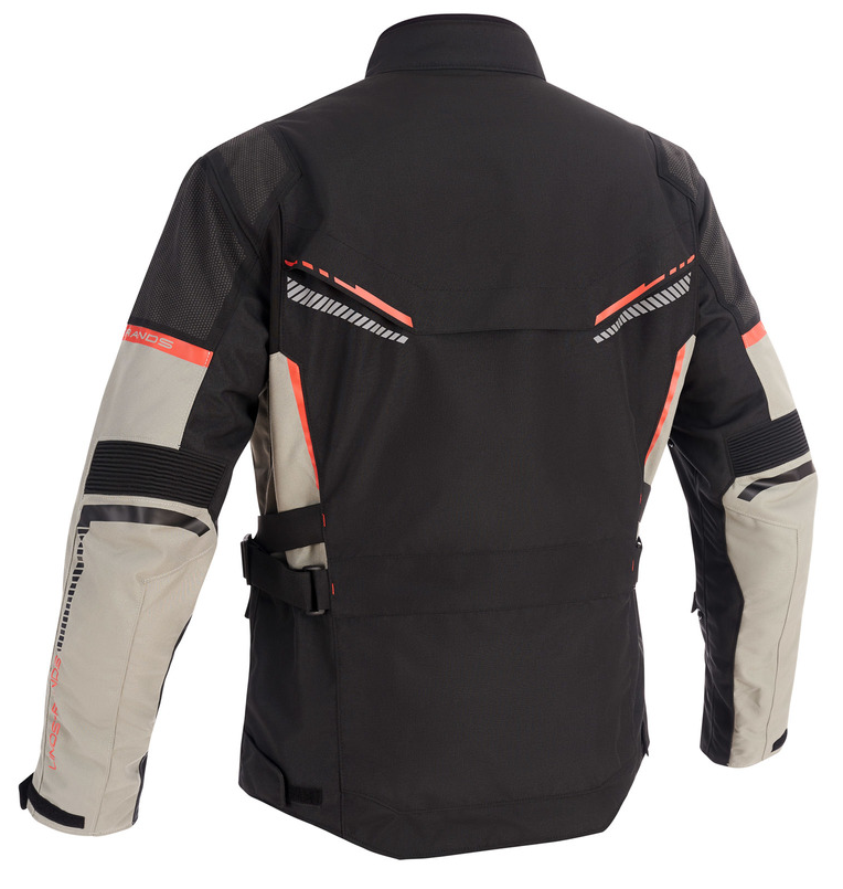 Текстилно мото яке Lindstrands Sylarna Black/Light Grey — снимка 6