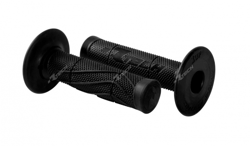 Мотокрос ръкохватки RACETECH Half Waffle Black