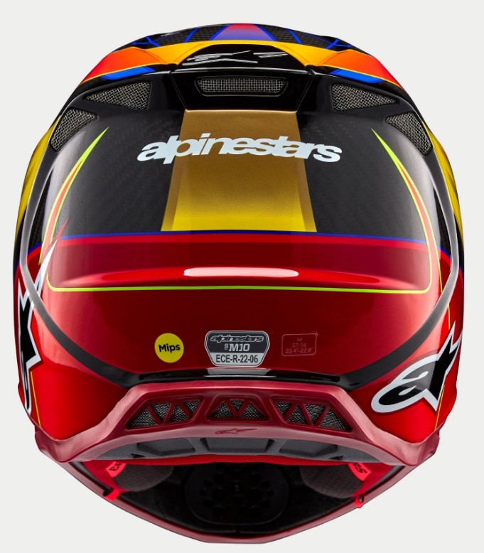 Мотокрос каска ALPINESTARS SM10 ERA GOLD_2