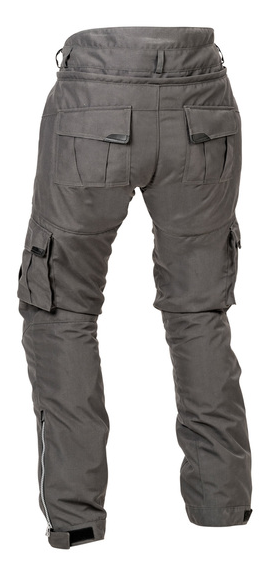 Текстилен панталон Lindstrands Zion Grey - Short — снимка 2