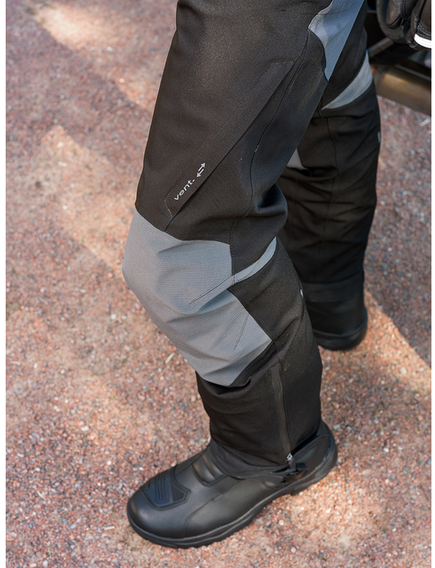 Текстилен панталон Lindstrands Lofsdalen Black/Steel Grey — снимка 2