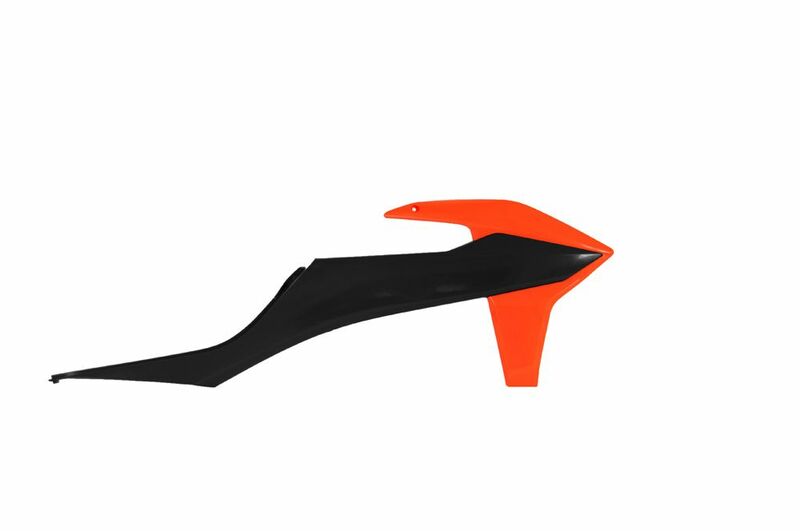 Предпазител за радиатор RACETECH KTM Black/Orange