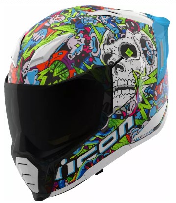Каска ICON Ultraflite Doodle 3 MIPS® BL 1