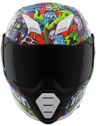 Каска ICON Ultraflite Doodle 3 MIPS® BL — снимка 6