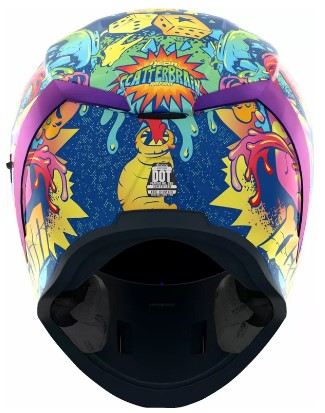 Каска ICON Airform™ Scatterbrain MIPS® Purple/Multi — снимка 4