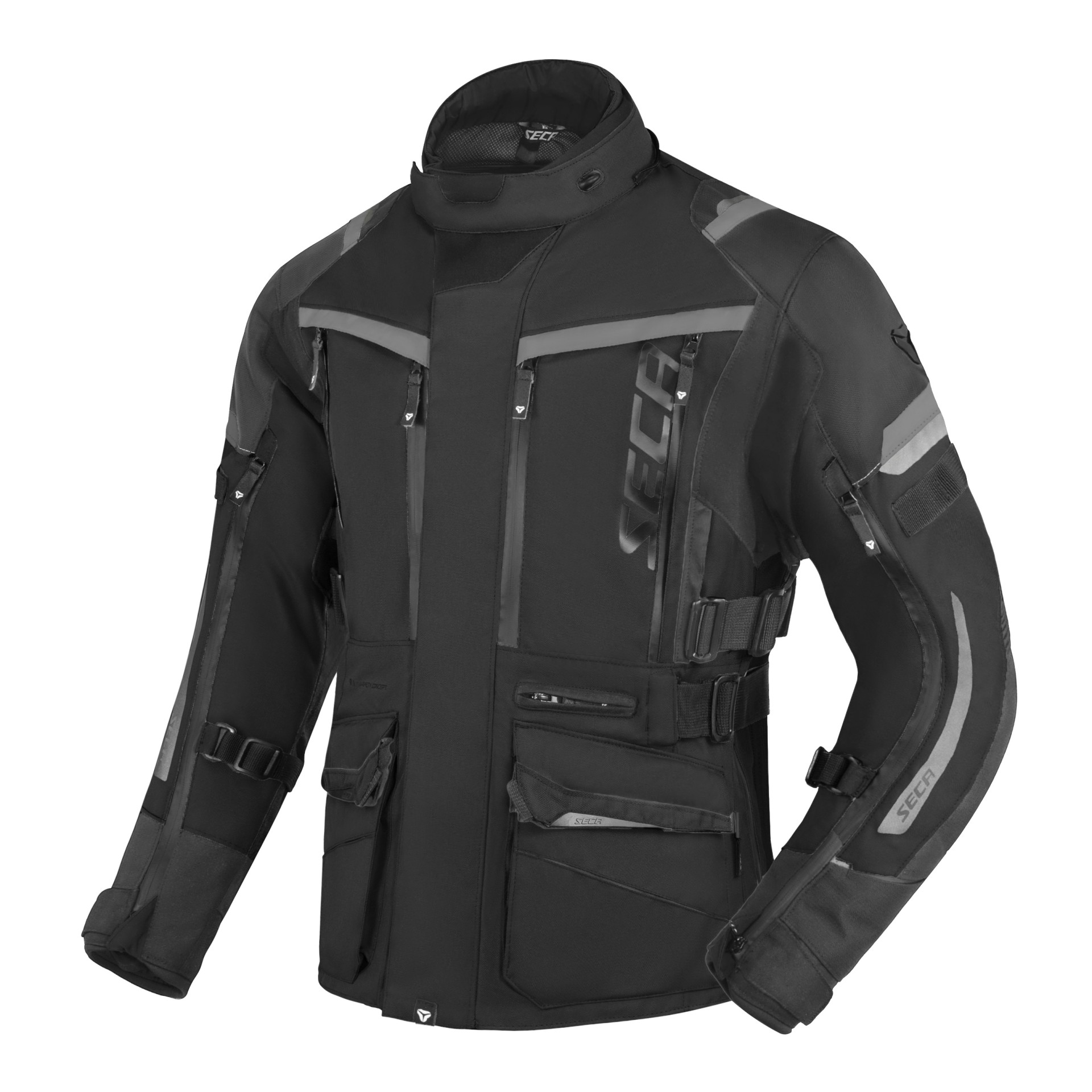 Текстилно мото яке SECA ARRAKIS III BLACK — снимка 2