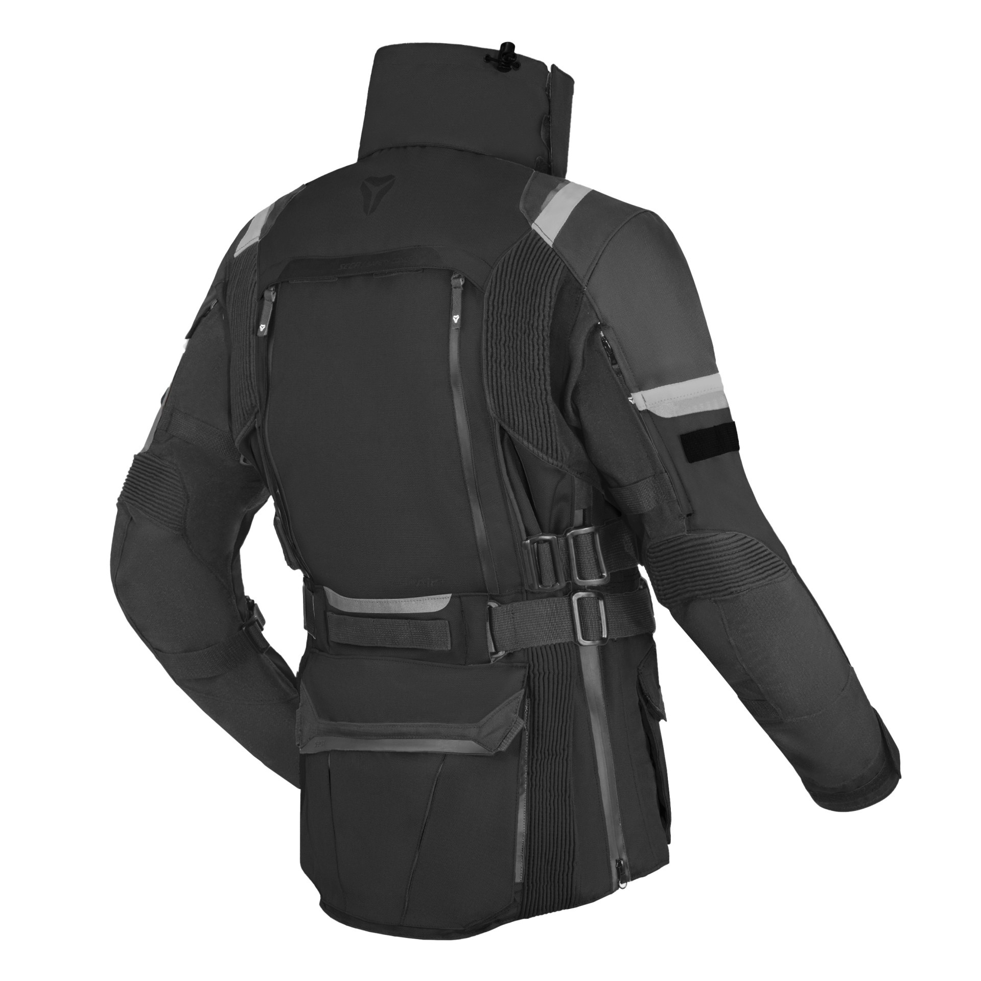 Текстилно мото яке SECA ARRAKIS III BLACK — снимка 3