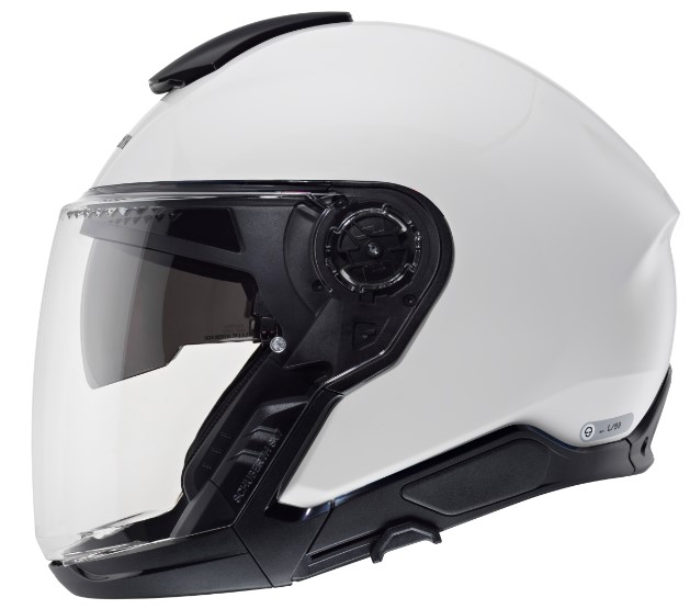 Каска за скутер SCHUBERTH J2 GLOSSY WHITE — снимка 2