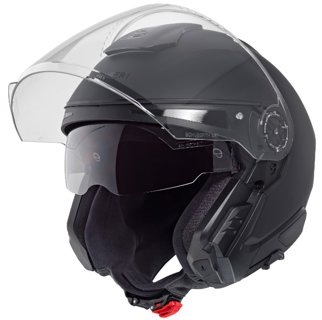 Каска за скутер SCHUBERTH J2 Matt Black — снимка 2