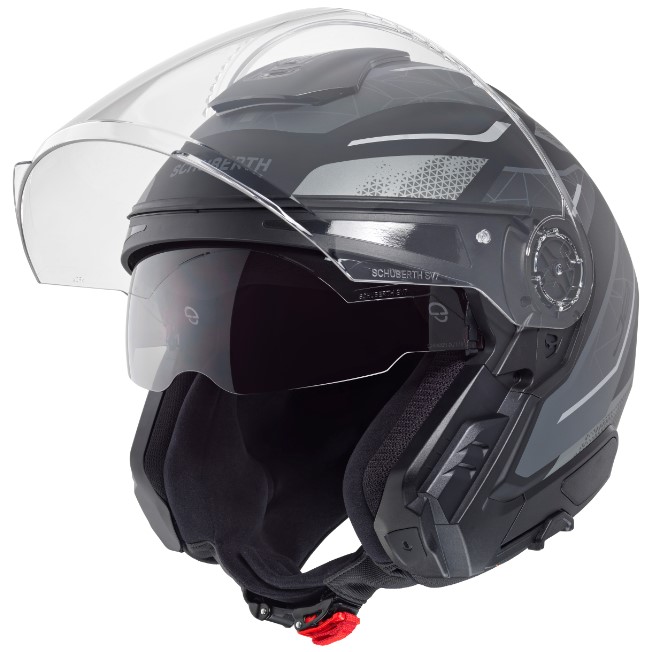 Каска за скутер SCHUBERTH J2 SIGMA GREY — снимка 2