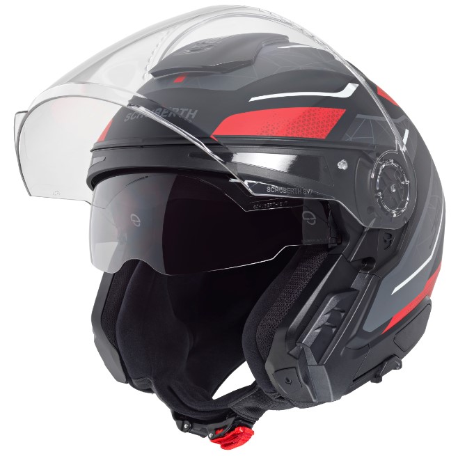 Каска за скутер SCHUBERTH J2 SIGMA RED — снимка 2